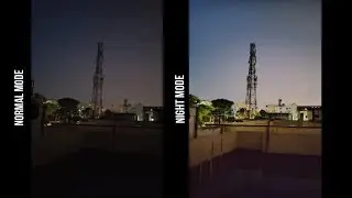 Realme X Night mode