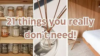 21 Things I No Longer Buy | Minimalism 🌳