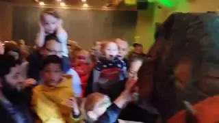 Real T-Rex wows the crowd - CreatureEvents.com  Hire A dinosaur Hire a dragon hire a robot