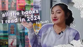 every single book I read in 2024 reviewed and rated | 76 books