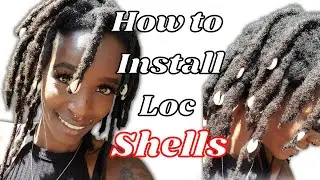 HOW DO I ADD SHELLS TO MY LOCS 🐚 3 WAYS | Cowry/Cowrie Shell Tutorial | THE BEST METHOD! (#3)
