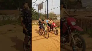 CORRIDA BICICLETA X MOTO