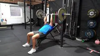 Barbell Close Grip Incline Bench Press Pause | Chest | Strength and Conditioning Exercises