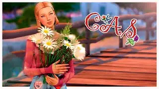 Флористка CAS  sims 4| Персонаж с историей
