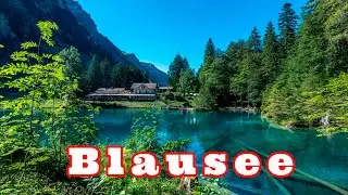 Самое голубое озеро Швейцарии. Blausee Switzerland.