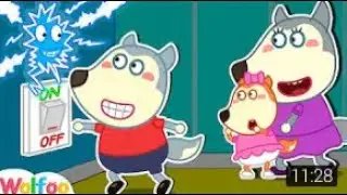Yes Yes Save Energy!Wolfoo teach how to save Energy/cartoon for kids|Wolf fun friend