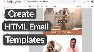 HTML Email Template - Mobile Friendly Layout with HTML & CSS