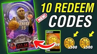 ⚠️ANTHONY '05⚠️ NBA 2K MOBILE CODES 2024 - NBA 2K MOBILE REDEEM CODES - CODES FOR NBA 2K MOBILE