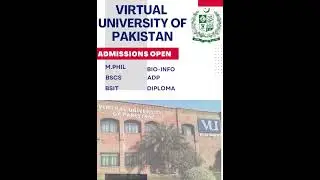 virtual university Admissions Open 