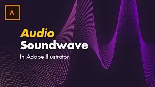 EASY Abstract Sound Wave In Adobe Illustrator