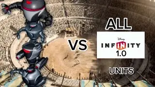 TEAM OMNIDROID VS ALL DISNEY INFINITY 1.0 UNITS