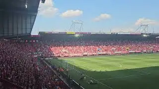 laatste minuten + afscheid spelers FC Twente - SPARTA