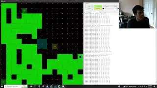 Maze-Solving, Multi-Stop Optimizing and Path-Visualizing Simulation Demo