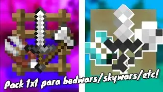 TEXTURE PACK 1x1 para Minecraft BEDWARS (No es mío) | link de descarga en descripción | By stivan