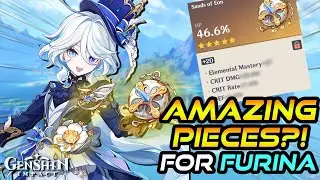 I FARMED A WHOLE PATCH FOR FURINA! Artifact Farming (Genshin Impact)