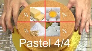 How to Make a 4/4 Cake │Baking Club