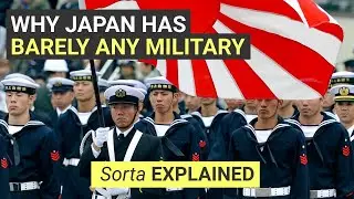 Why Japan has BARELY ANY MILITARY | Sorta Explained