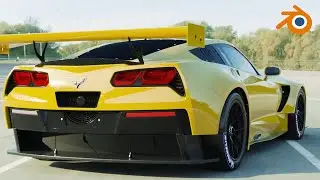 Easy car animation in blender | Traffiq addon review and tutorial