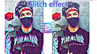Glitch effect on PicsArt |PicsArt tutorial🔥👑