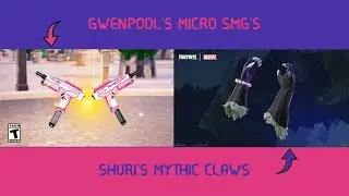 Gameplay with *NEW* Gwenpool Micro SMGs and Shuri's MYTHIC Claws