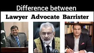 Lawyer/ Barrister/ Advocate/ Adv. General/ Attorney General etc By: Bar At Law