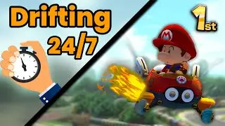 Mario Kart, but I MUST keep DRIFTING *hard, but funny*