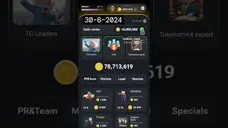 5 million daily combo Hamster Combat #hamsterkombat #hamsters