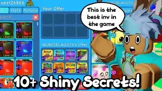 Roblox Bgs rating the best inventory in the game😱*10+shiny secrets* leviathan and more🤩Bubblegum sim