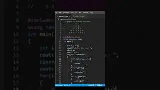 C++ program to print the palindrome pattern| star pattern| 