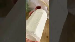 Mira que FÁCIL es convertir envases de CRISTAL en BARRO | Youtube Shorts