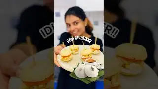 Idli Burger 🍔 😍🤩|#shorts #cooking
