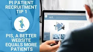 A Better Website Equals More Patients for a PI