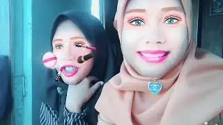 Cantik betul tudung hitam itu....😂😂hilangkan stres ya guys...