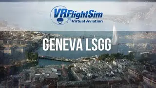 Evening in Geneva - VR X-Plane 11 - SIAI Marchetti SF260