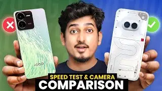 iQOO Z9 vs Nothing Phone 2a ⚡ Shocking Result ? 🤯 Speed Test & Camera Comparison