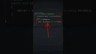 Remove Null Element from List #unity3d #gamedevelopment #csharp