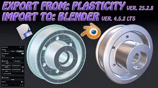 Export from Plasticity to Blender at the Correct Scale