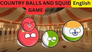 countries in squid game|Funny and interesting|#countryballs#EvergreenHaniya