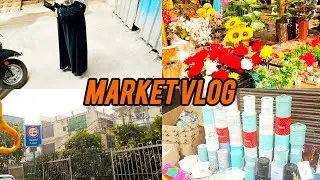 Delhi GotamPuri Market Vlog | Morning Cleaning Popcorn And Chocolate Cookies With Tea | Vlog #06 |