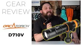 OrcaTorch D710V Photo/Video Light Unboxing #scuba #review