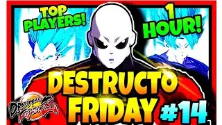 DBFZ DESTRUCTO FRIDAY #14!! feat GO1 Zeke The Cool Kid Fenritti ... DRAGON BALL FIGHTERZ SEASON 3.5