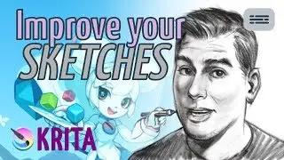 Sketch Better in Krita: Pro Tips + FREE Brushes!