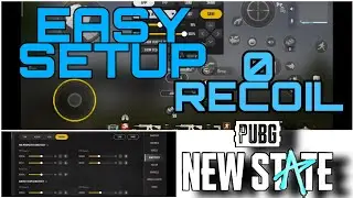 ZERO RECOIL PRO SENSITIVITY GUIDE😱😱😱 | PUBG NEW STATE CONTROL SETTING | PUBG NEW STATE SENSITIVITY👿