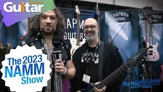 Chapman Guitars Booth Walkthrough | Rob Chapman Interview | NAMM 2023