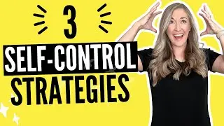 Top 3 Self-Control Techniques Every Elementary Teacher Needs!