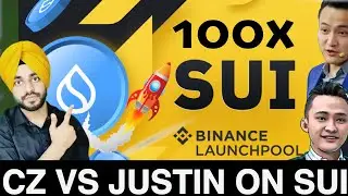 Free SUI Coin Airdrop on Binance | How to Farm New Token on Launchpool | CZ Binance vs Justin TUSD