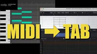 Convert MIDI chords to Guitar voicing in TAB Instantly — Drag & Drop Convertor