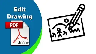 How to edit a drawing in a PDF file (comment) using Adobe Acrobat Pro DC