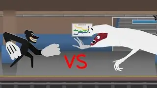 Cartoon Dog Vs Bridge Worm