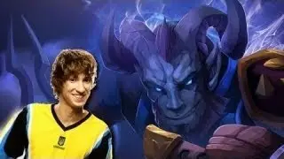 Dendi играет за Riki (Public)